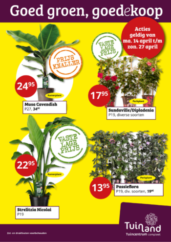 Tuincentrum Compleet week 16/17