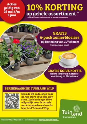 Extra folder Groencentrum Wilp