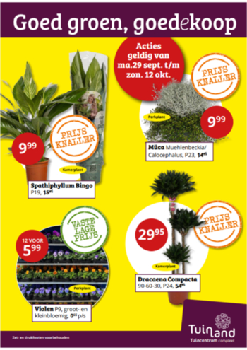 Bekijk de nieuwste folder van Tuincentrum Compleet!