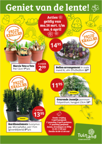 Bekijk de nieuwste folder van Groencentrum Wilp!
