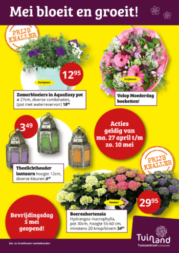 De nieuwste folder: Tuinland Assen, Groningen & Zwolle