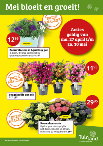 De nieuwste folder: Tuinland Wilp