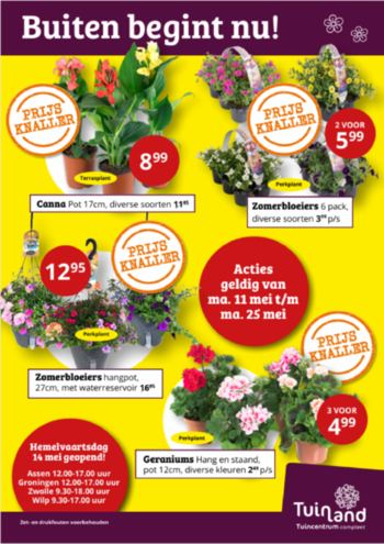 Tuinland Assen, Groningen en Zwolle