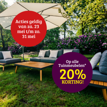 Tuinmeubelen Sale!