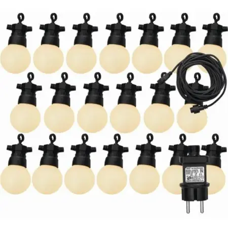 24V PARTY LIGHT 20X HONOLULU 10 LUMEN - afbeelding 1