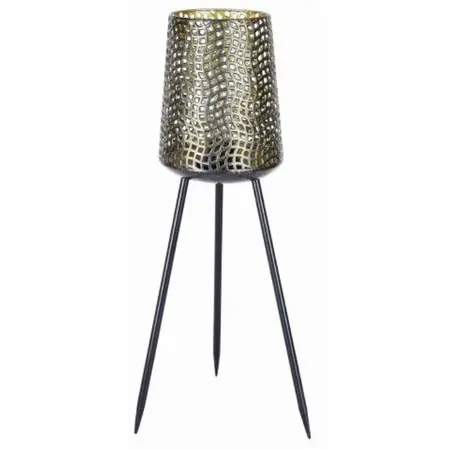 ACCU/USB OPLAADBARE BEEHIVE TERRASLAMP - afbeelding 1