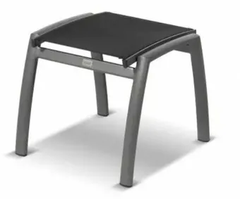 Alice Loungestoel - Zwart Textyleen