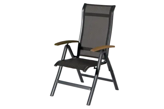 Alice Recliner With Teak Armrests - afbeelding 1