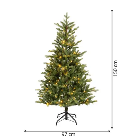 ALLISON PINE LED D97H150CM 220L GREEN/WARM WHITE/CLASSIC WARM - afbeelding 4