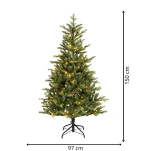ALLISON PINE LED D97H150CM 220L GREEN/WARM WHITE/CLASSIC WARM - afbeelding 4