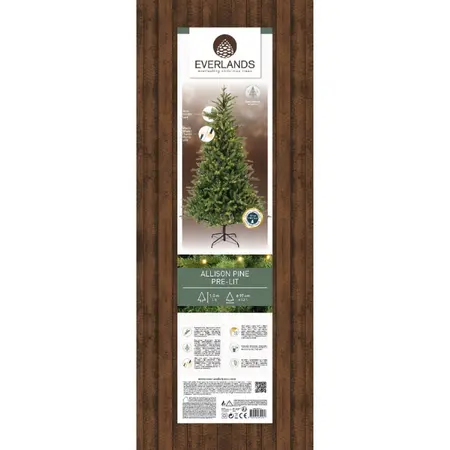 ALLISON PINE LED D97H150CM 220L GREEN/WARM WHITE/CLASSIC WARM - afbeelding 5