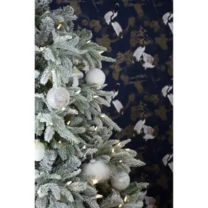 Andorra Flocked Hinged - D127/H183cm - afbeelding 3