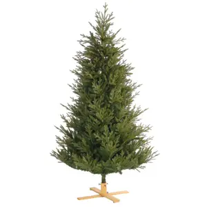 ARKANSAS DARK GREEN PE HINGED WOODEN LB BASE 228CM - afbeelding 3