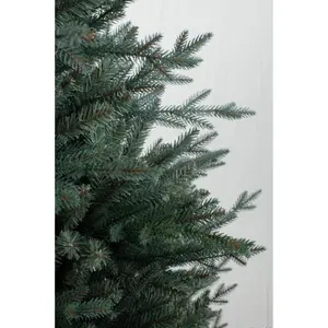 ARKANSAS FROSTED BLEU PE HINGED WOOD DB BASE 183CM - afbeelding 2