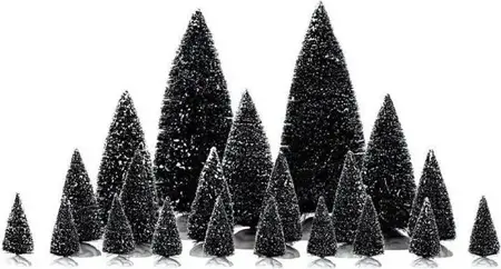 ASSORTED PINE TREES,