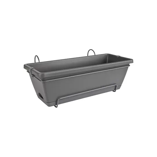 Balkonbak Barcelona - Allin1 - 50cm - Antraciet - afbeelding 1