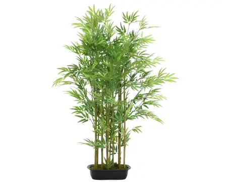 BAMBOO IN POT L30H120CM GREEN - afbeelding 1