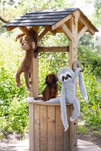 Beeztees Jungle Aap Vik Knuffel XL - afbeelding 2