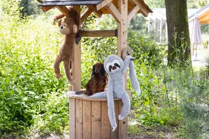 Beeztees Jungle Luiaard Mees Knuffel XL - afbeelding 2