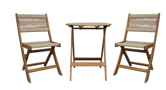 Bistro Set - Lanzarote Taupe - afbeelding 1