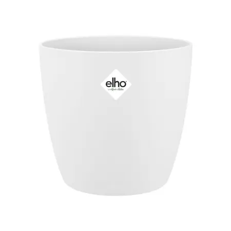 Bloempot Brussels Rond - D20/H19cm Wit - afbeelding 1