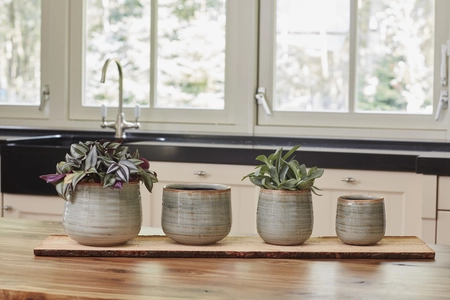 Bloempot Iris - D8/H7cm Groen - afbeelding 3