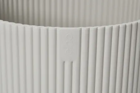 Bloempot Vibes Fold Rond - D18/H17cm Wit - afbeelding 2