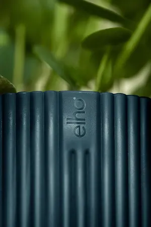 Bloempot Vibes Fold Rond - D18/H17cm Blauw - afbeelding 7