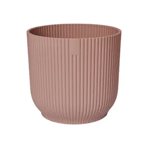 Bloempot Vibes Fold Rond - D18/H17cm Roze - afbeelding 2