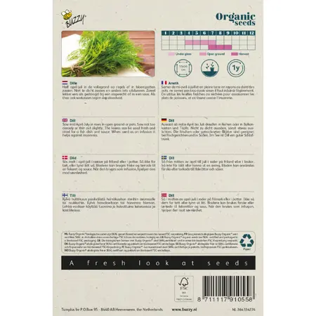 Buzzy® Organic Dille - Bio - afbeelding 2