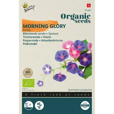 BUZZY® ORGANIC IPOMOEA, KLIMMENDE WINDE GEMENGD  (BIO) - afbeelding 1