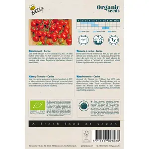 BUZZY® ORGANIC KERSTOMATEN CERISE  (BIO) - afbeelding 2