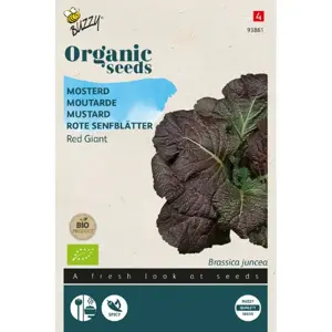 BUZZY® ORGANIC MOSTERD RED GIANT (BIO) - afbeelding 2