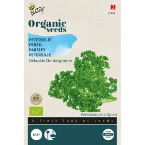 BUZZY® ORGANIC PETERSELIE GEKRULDE DONKERGROENE (BIO) - afbeelding 2
