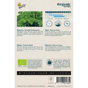 BUZZY® ORGANIC PETERSELIE GEKRULDE DONKERGROENE  (BIO) - afbeelding 2