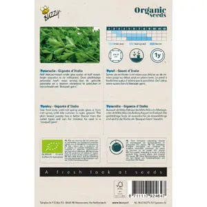 BUZZY® ORGANIC PETERSELIE GIGANTE D'ITALIA  (BIO) - afbeelding 2