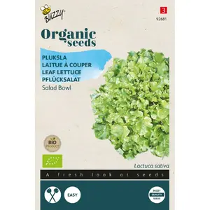 BUZZY® ORGANIC PLUKSLA SALAD BOWL, GROEN (BIO) - afbeelding 2