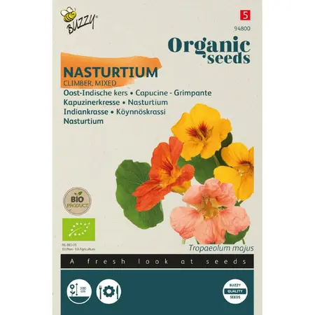 BUZZY® ORGANIC TROPEAULUM, OOST-INDISCHE KERS ENKELBL.(BIO) - afbeelding 1