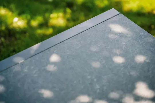 California Tuintafel 150x90cm - Grijs HPL blad - afbeelding 5