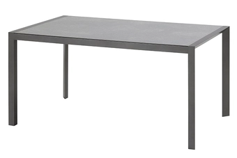 California Tuintafel 150x90cm - Grijs HPL blad - afbeelding 1