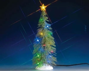 CHASING MULTI LIGHT SPRUCE TREE, LARGE,