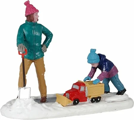 CLEARING THE SIDEWALK