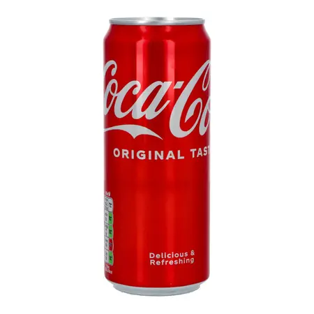 Coca Cola Regular Sleek Can 24 X 33Cl - afbeelding 1