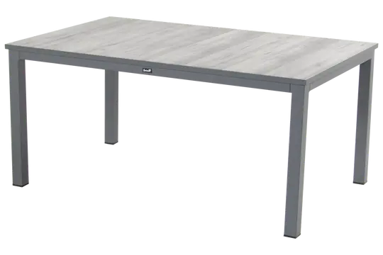 Comino Tuintafel 163x105cm - Grijs blad - afbeelding 2
