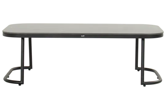 Corsica Salontafel 120x60x40 cm - Zwart keramisch blad - afbeelding 1