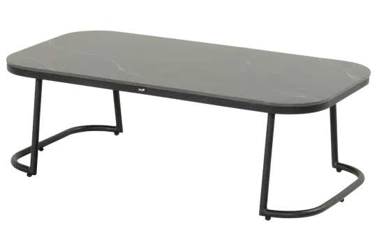 Corsica Salontafel 120x60x40 cm - Zwart keramisch blad - afbeelding 2