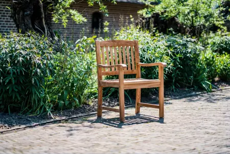 DINING CHAIR TEAK 62X64X92 #OEG - afbeelding 1