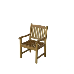 DINING CHAIR TEAK 62X64X92 #OEG - afbeelding 4