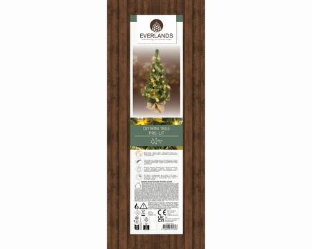 DIY Mini Boom Goud LED BO - D40/H60cm - afbeelding 2