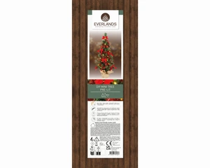 DIY Mini Boom Rood LED BO - D40/H60cm - afbeelding 2